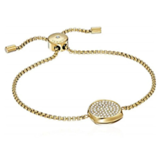 Michael Kors Beyond Brilliant Gold Slider Bracelet - Picture 2 of 5